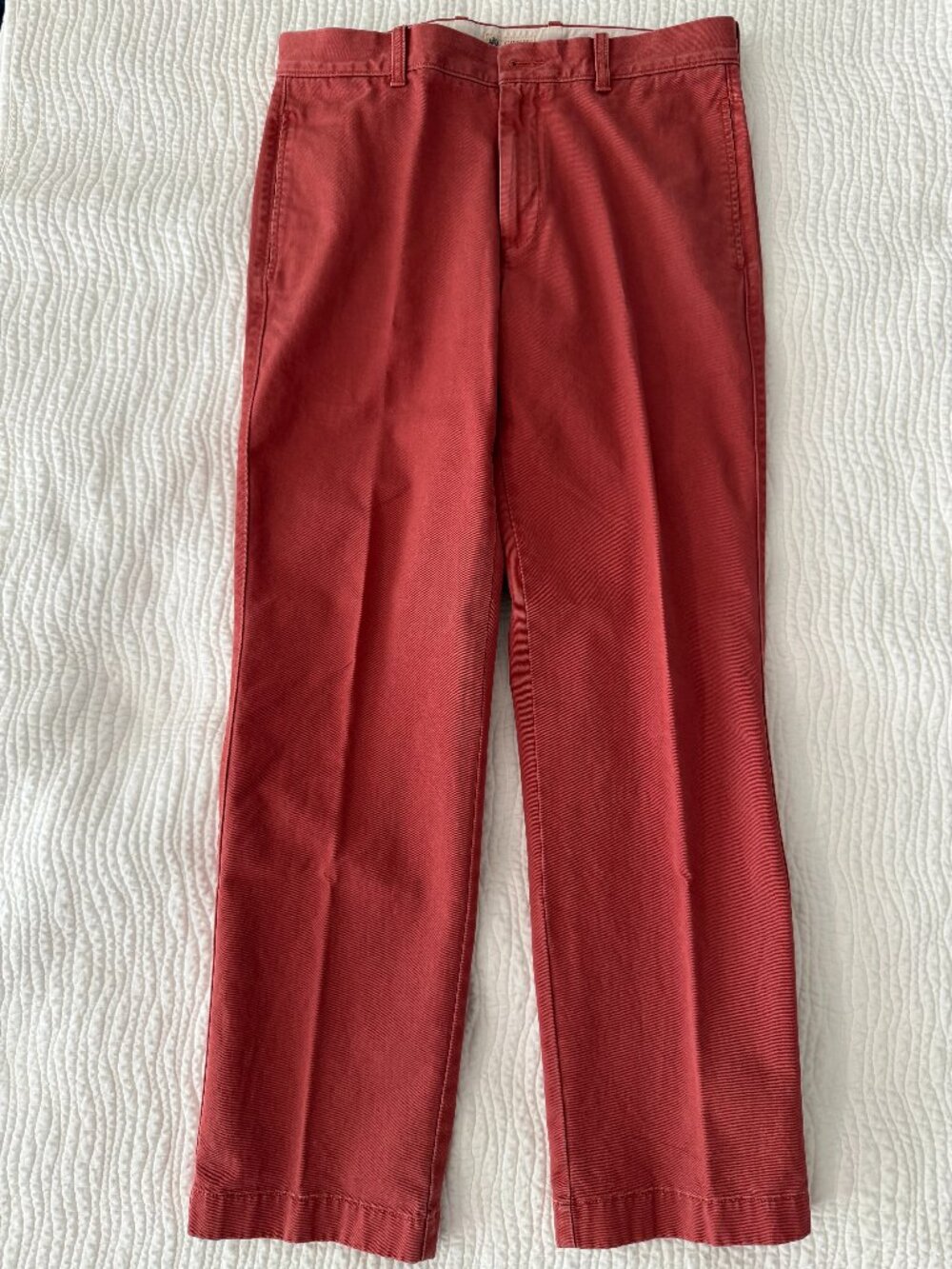 J. Crew Red Khakis